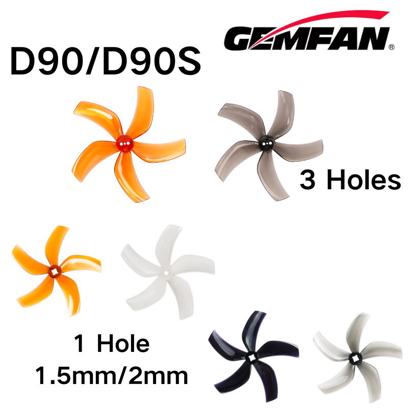Walksnail Avatar Hd Goggles X - D90 5 Blade Propeller D90-5 Gemfan