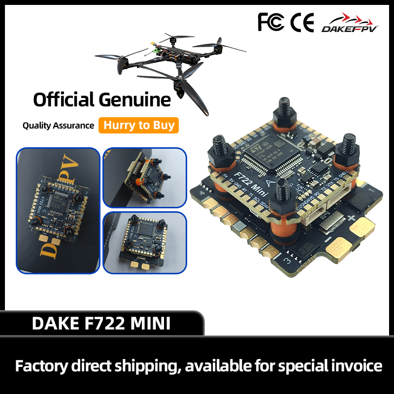 DAKEFPV Mini F722 FC mini stac - Foxeer Reaper Extreme 2.5W Vtx 评论和价格