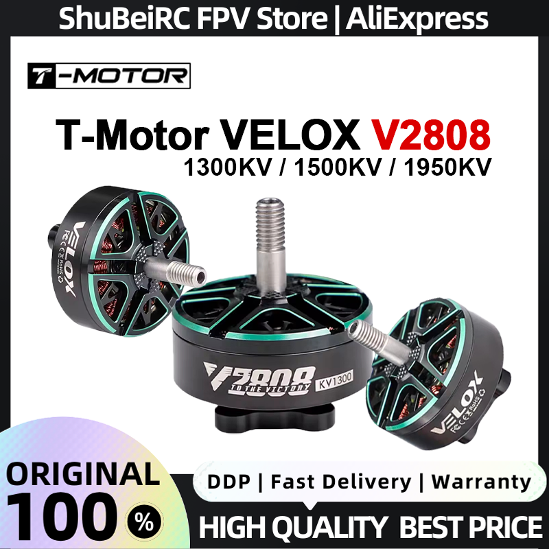 T-Motor VELOX V2808 Brushless  - Walksnail Avatar Hd Goggles X 评论和价格