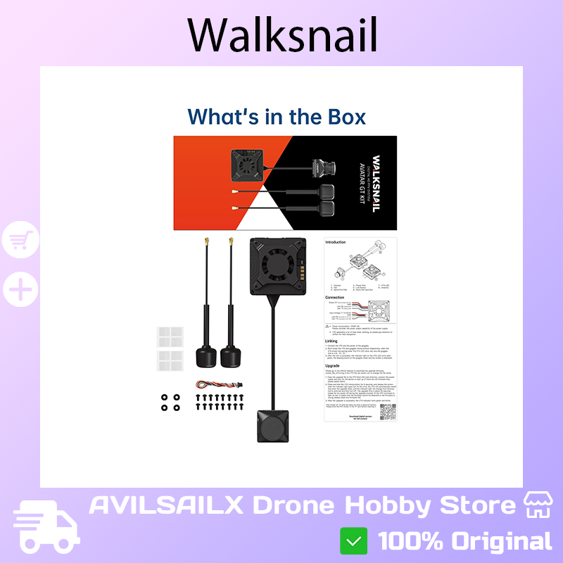 Walksnail Avatar GT FPV Kit Ma - Walksnail Avatar Gt Kit 2W Vtx 评论和价格