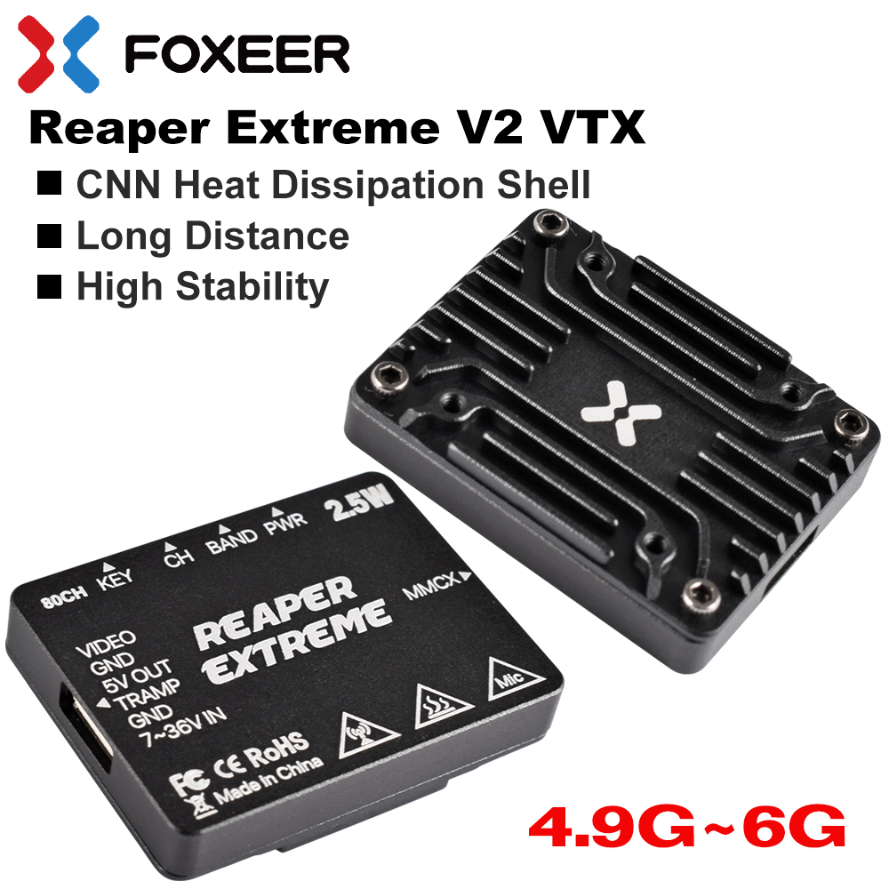 Foxeer 4.9-6G Reaper Extreme V - Foxeer Reaper Extreme 2.5W Vtx 评论和价格