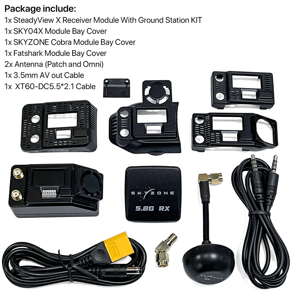 SKYZONE Steadyview X 5.0G 5.8G - Skyzone Steadyview X Receiver Module 评论和价格